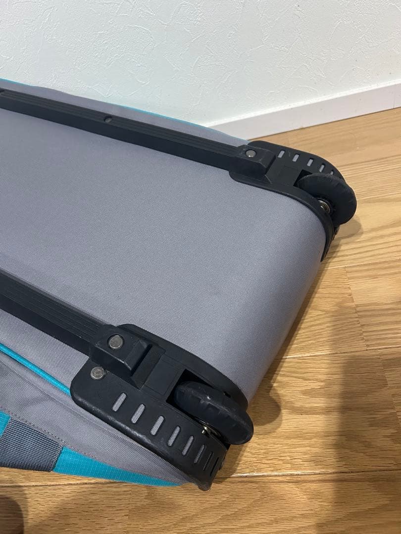 Coleman ボストンバッグ ターコイズ　キャスター付き　旅行　キャンプ