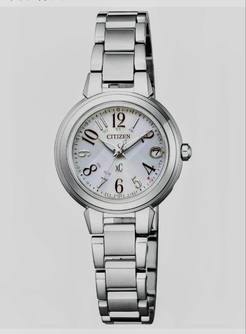 シチズン　クロスシー　 電波ソーラー 時計 ES8030 58A　★磨き済★