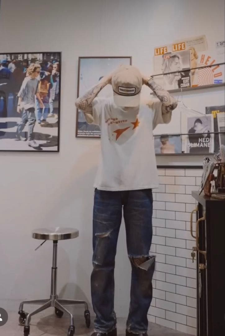 額装済 ラリークラーク ポスター ジャーナルスタンダードファニチャー