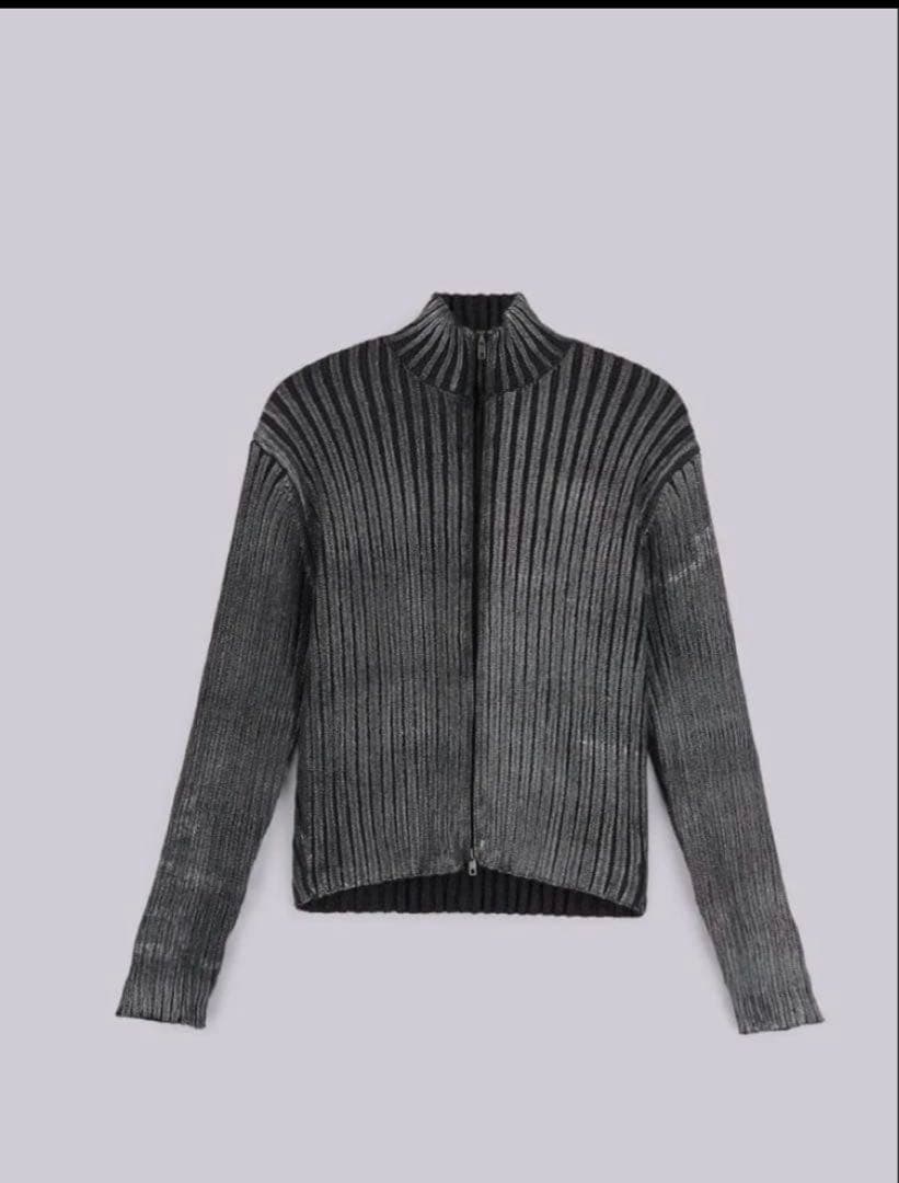 Jaded London 短丈ドライバーズニット　Mサイズ　グレー