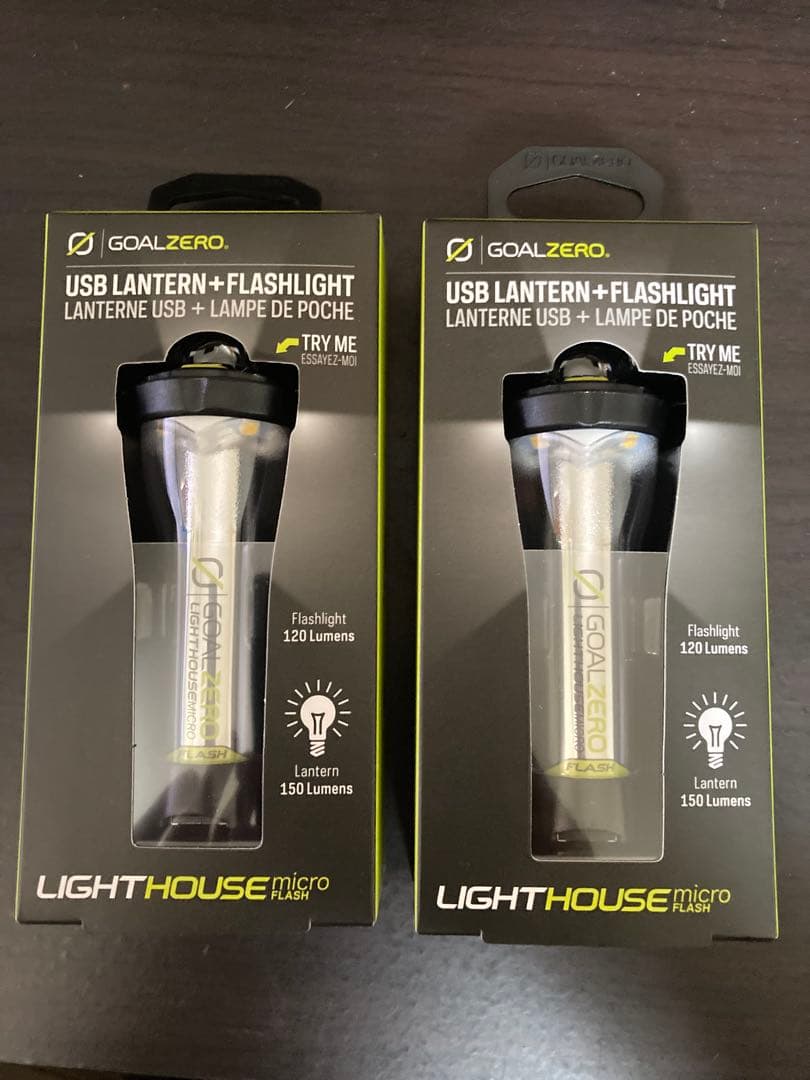 GOAL ZERO Micro Flash ゴールゼロ　2個セット（簡易梱包）