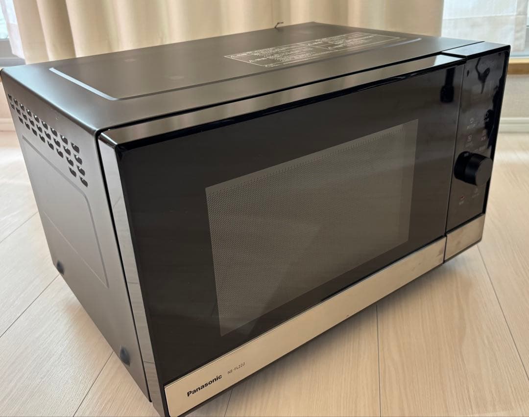 中古　パナソニック　単機能レンジ　電子レンジ　NE-FL222　2023年製