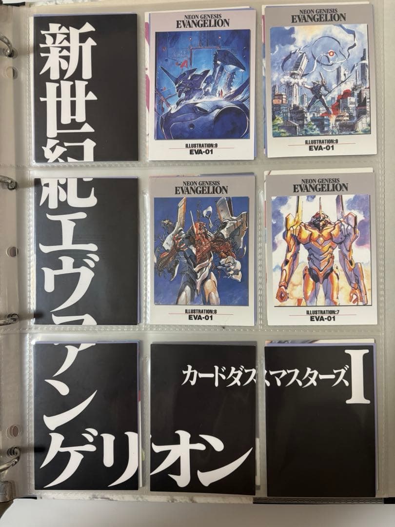 新世紀エヴァンゲリオン カードダスマスターズ バインダー カード まとめ売り
