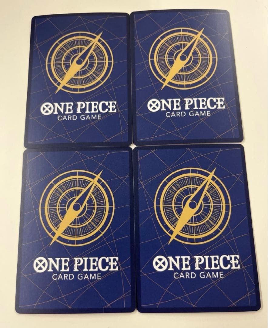 おナミ　プロモ　パラレル　4枚セット　ワンピースカード　コンプリートガイド