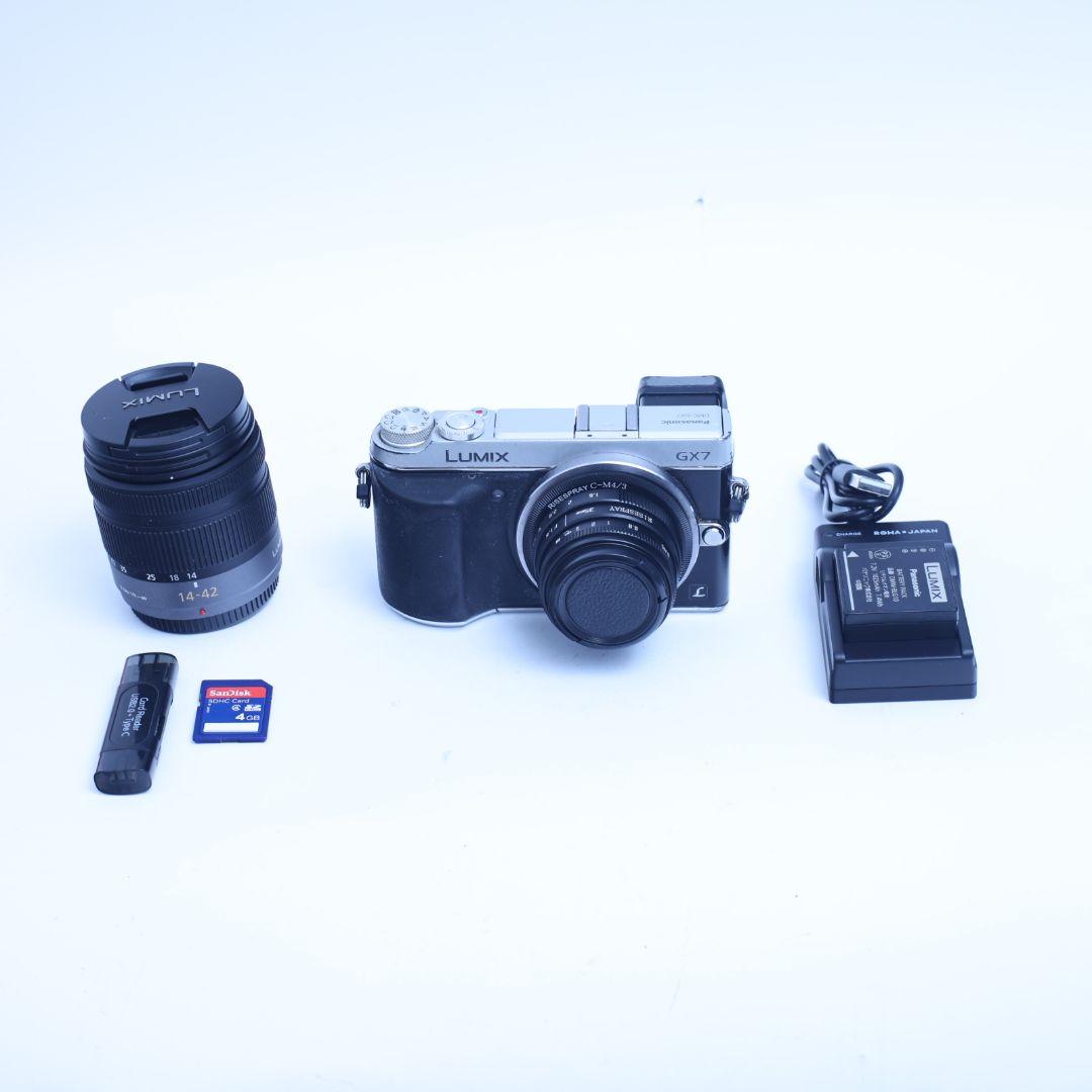 Panasonic LUMIX GX7 DMC-GX7　レンズ2本　バッテリー付