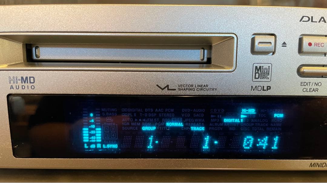 オンキョー INTEC205 Hi-MD対応 MDデッキ MD-105FX