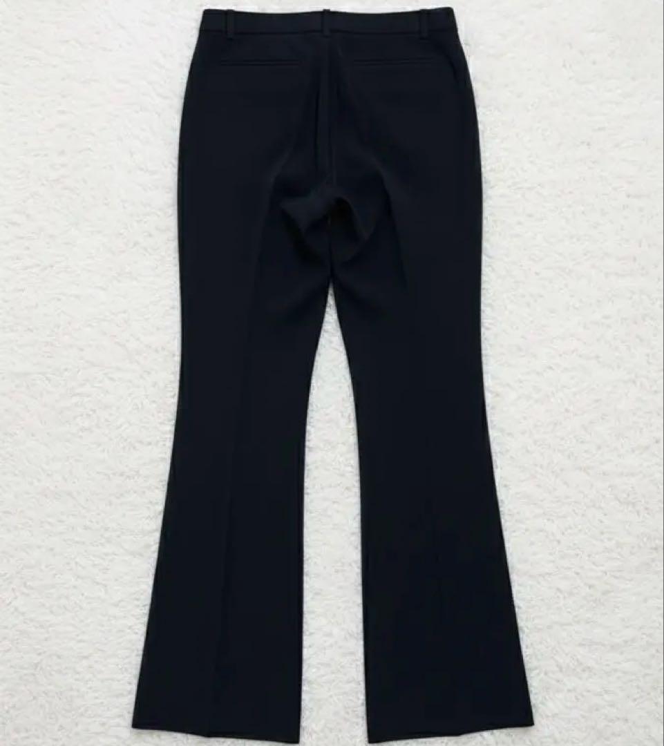 【美品】 Theory スーツ セットアップ パンツスーツ フレアパンツ M