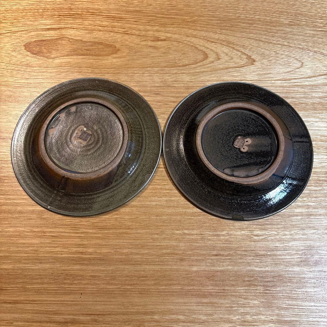 小石原ポタリー　浅鉢2枚と平皿4枚の6枚セット