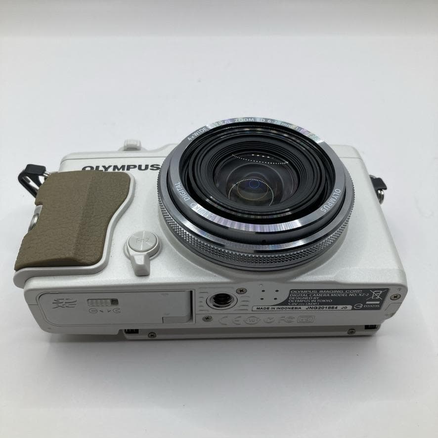 OLYMPUS XZ-2 ホワイト 自動開閉レンズキャップ 元箱 取扱説明書