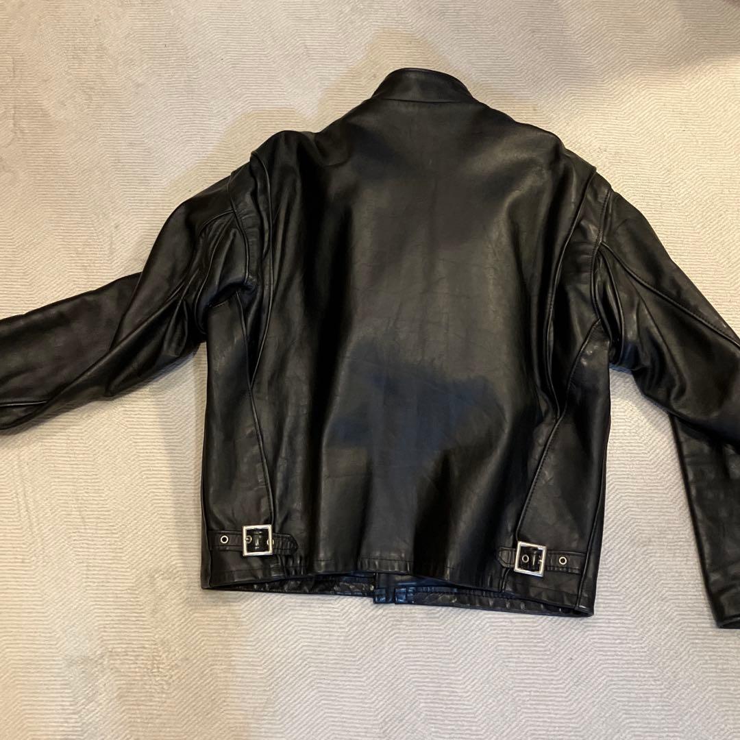 レアサイズ44米国製 Schott ライダースジャケット ライナー付641