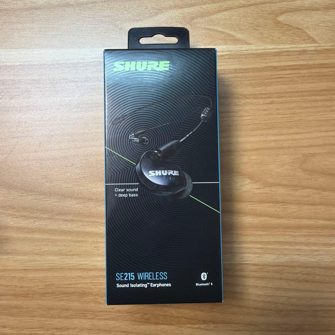 SHURE SE215 WIRELESS イヤフォン　新品未開封