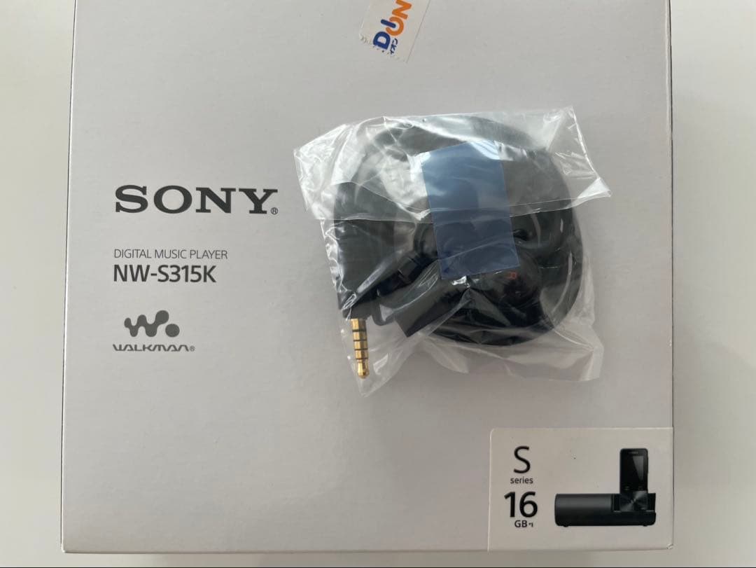 SONY NW-S315K オーディオプレーヤー 16GB イヤホン充電器未使用