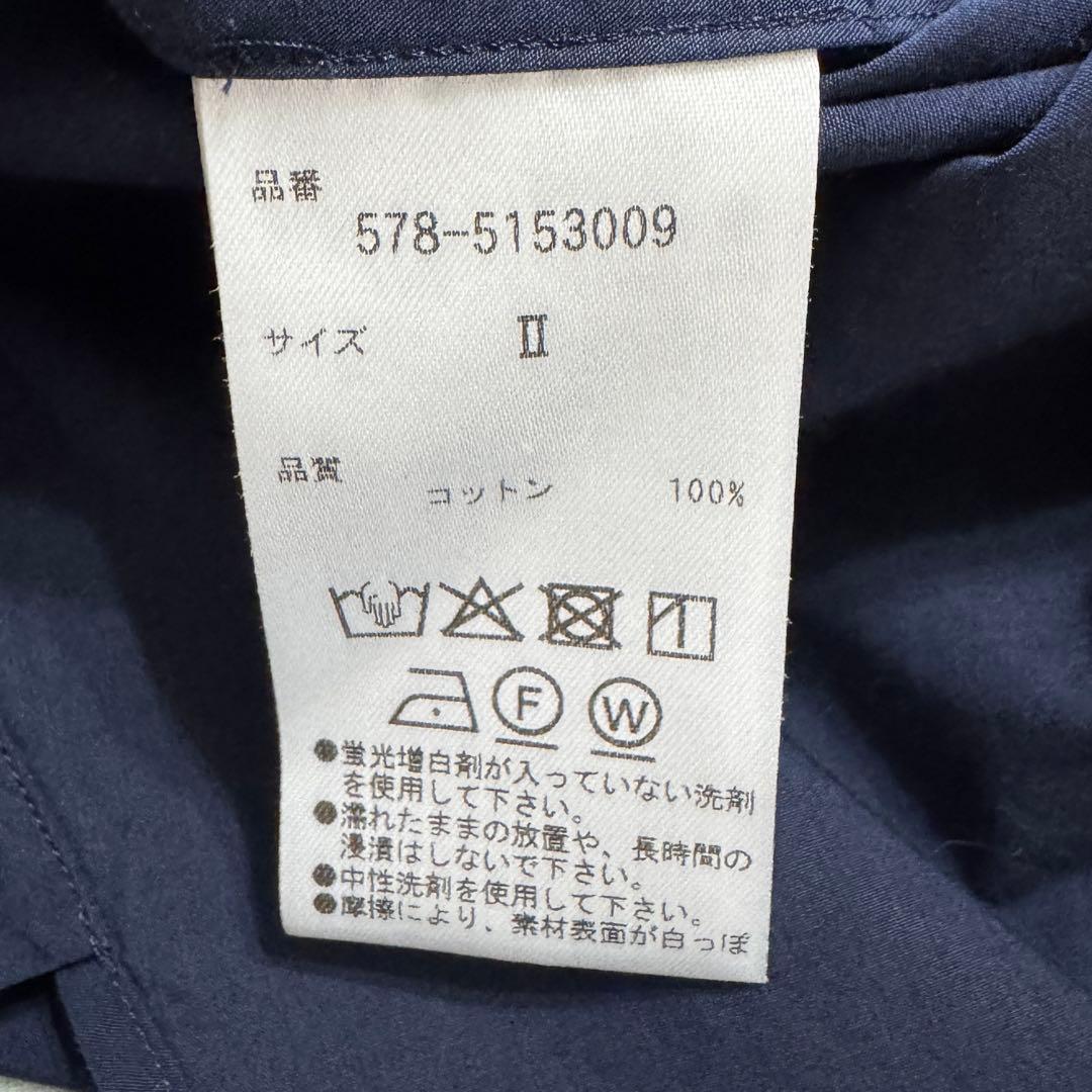 25SS マーガレットハウエル SUPERFINE COTTON ブラウス M