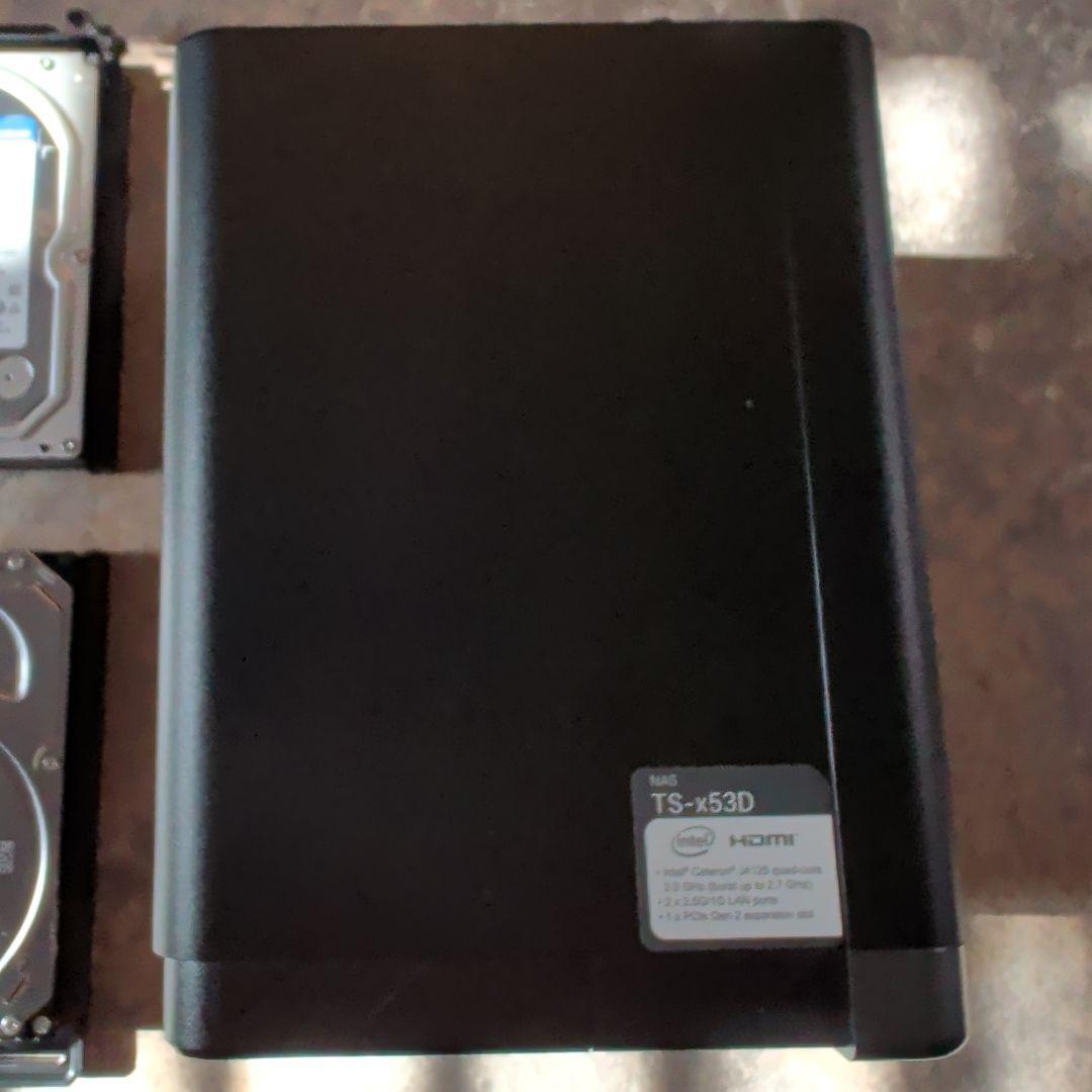 QNAP TS-453d WD & Seagate 8TB HDD 計4台セット