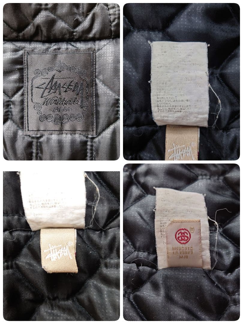 【激シブ】OLDSTUSSY☆リアルファーモッズコート希少入手困難カーキグリーン