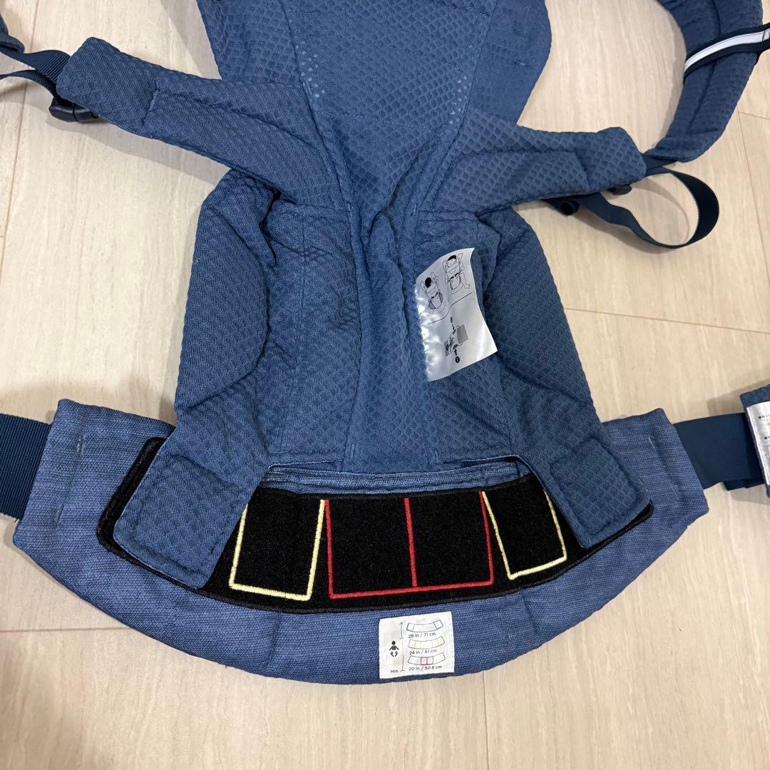 【極美品】エルゴベビーオムニブリーズ　へザードデニムブルー日本限定品