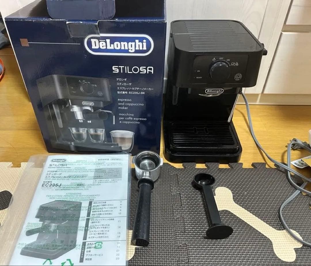 デロンギ　スティローザ　EC235J-BK コーヒーマシーン
