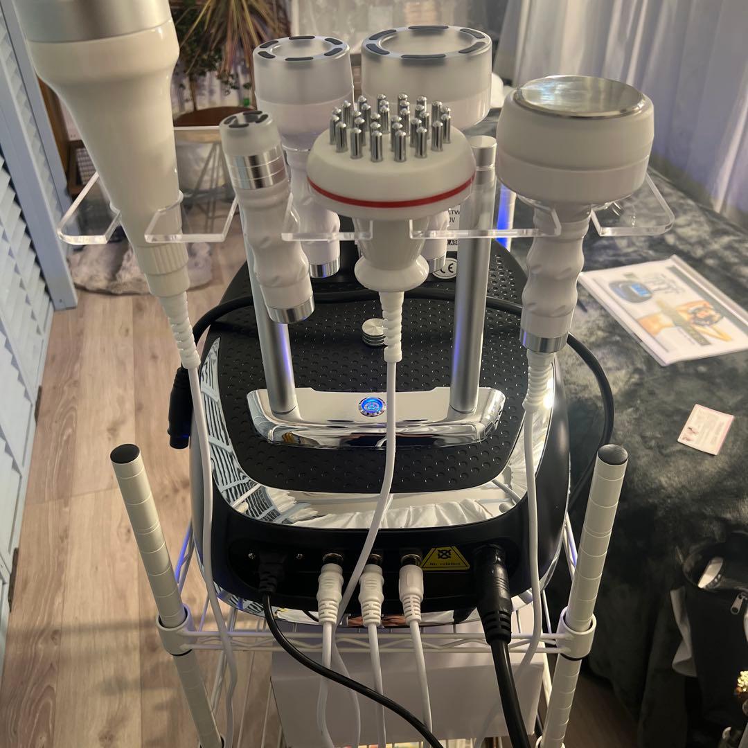 動作確認のみサロンモデル6in1痩身マシン業務用キャビテーション/ラジオ波/吸引