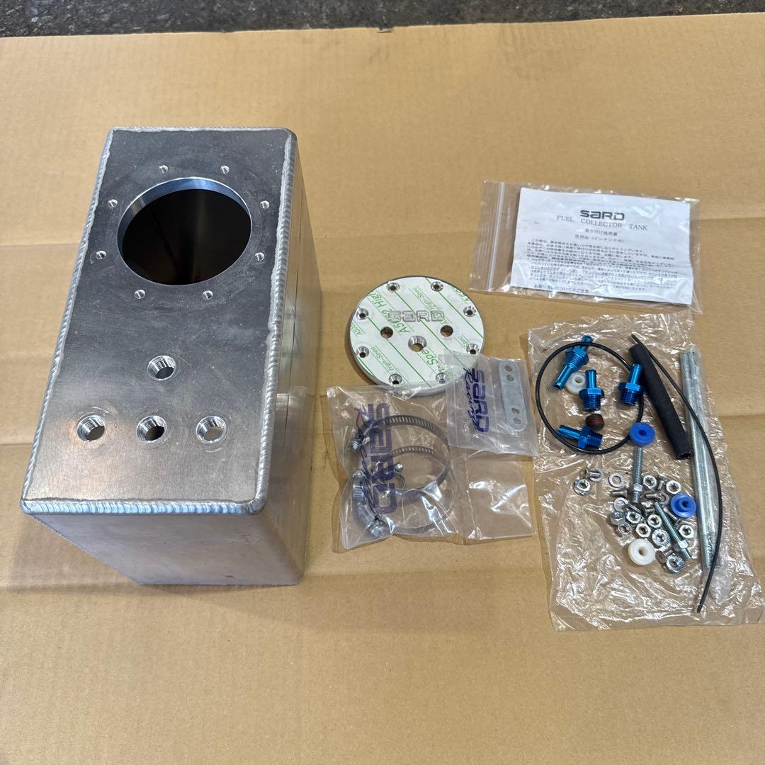 SARD サード フューエルコレクタータンク 角型 5.0L ニップルφ8