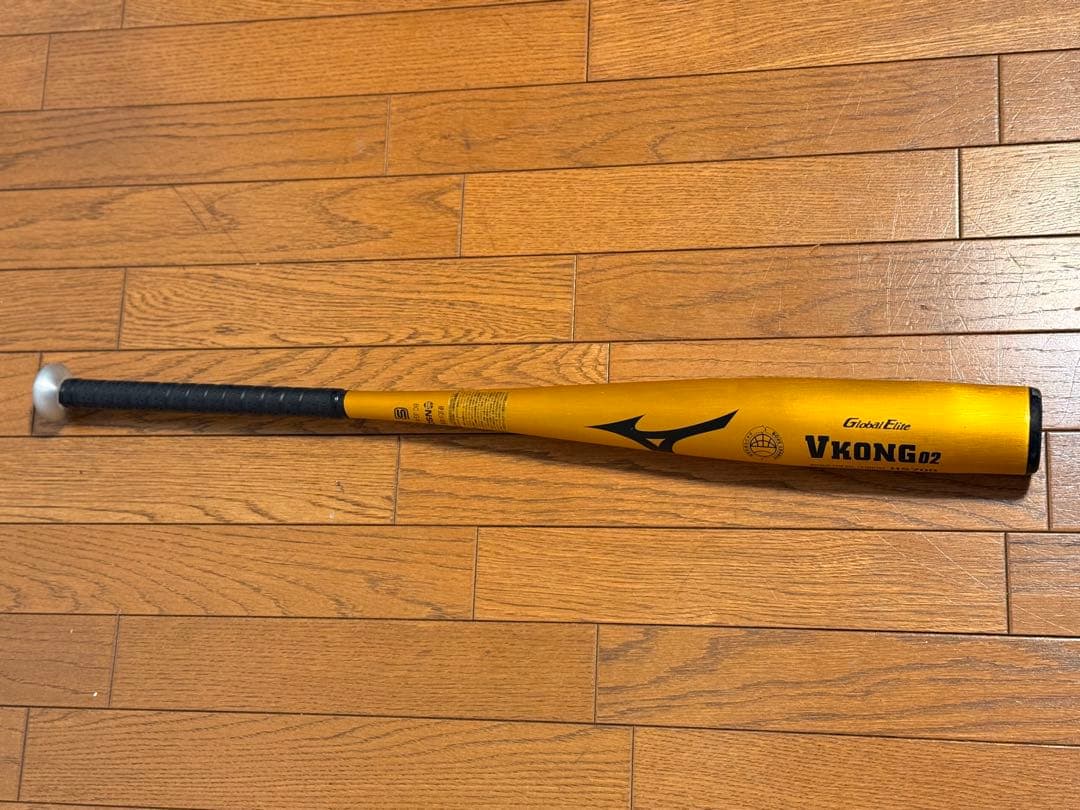 【美品】　ミズノ　Vコング02 少年硬式 バット