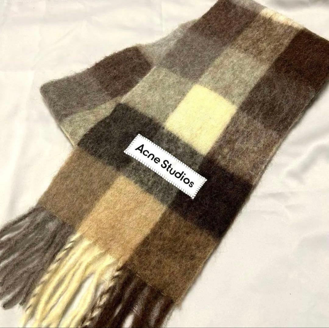 プロフ必読　　acne studios モヘア マフラー ストール 正規品