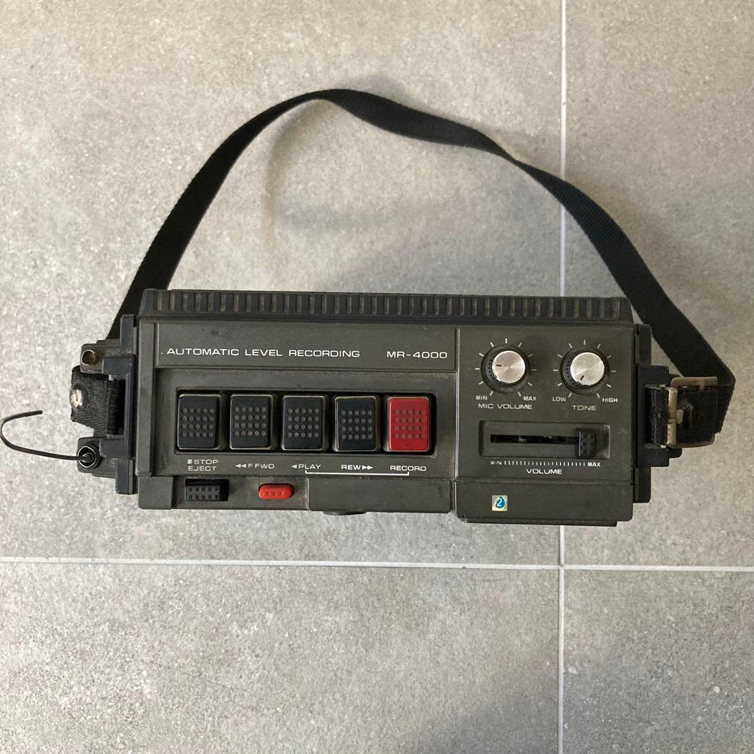 SANYO ラジカセ MR4000 ジャンク 2セット 昭和レトロ