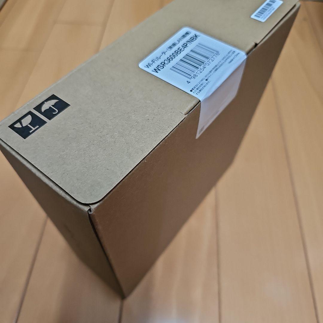 新品未開封！WSR3600BE4P/NBK Wi-Fiルーター