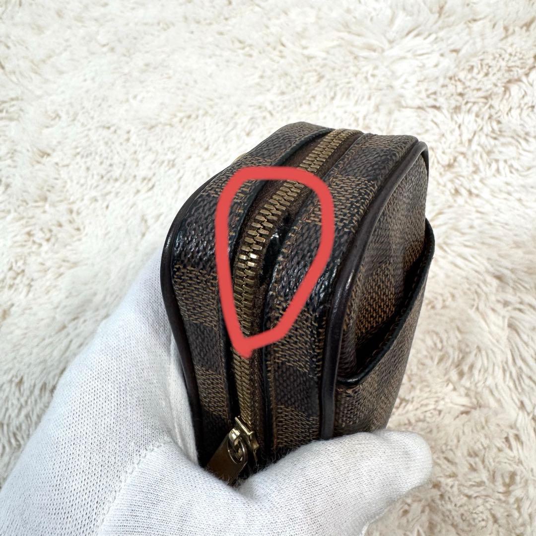 ルイヴィトン マルチポーチ マルチケース 小物入れ ダミエ エテュイオカピPM