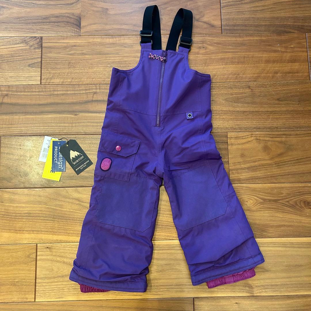 美品 バートン ウェア 上下セット 2T ジャケット ビブパンツ BURTON