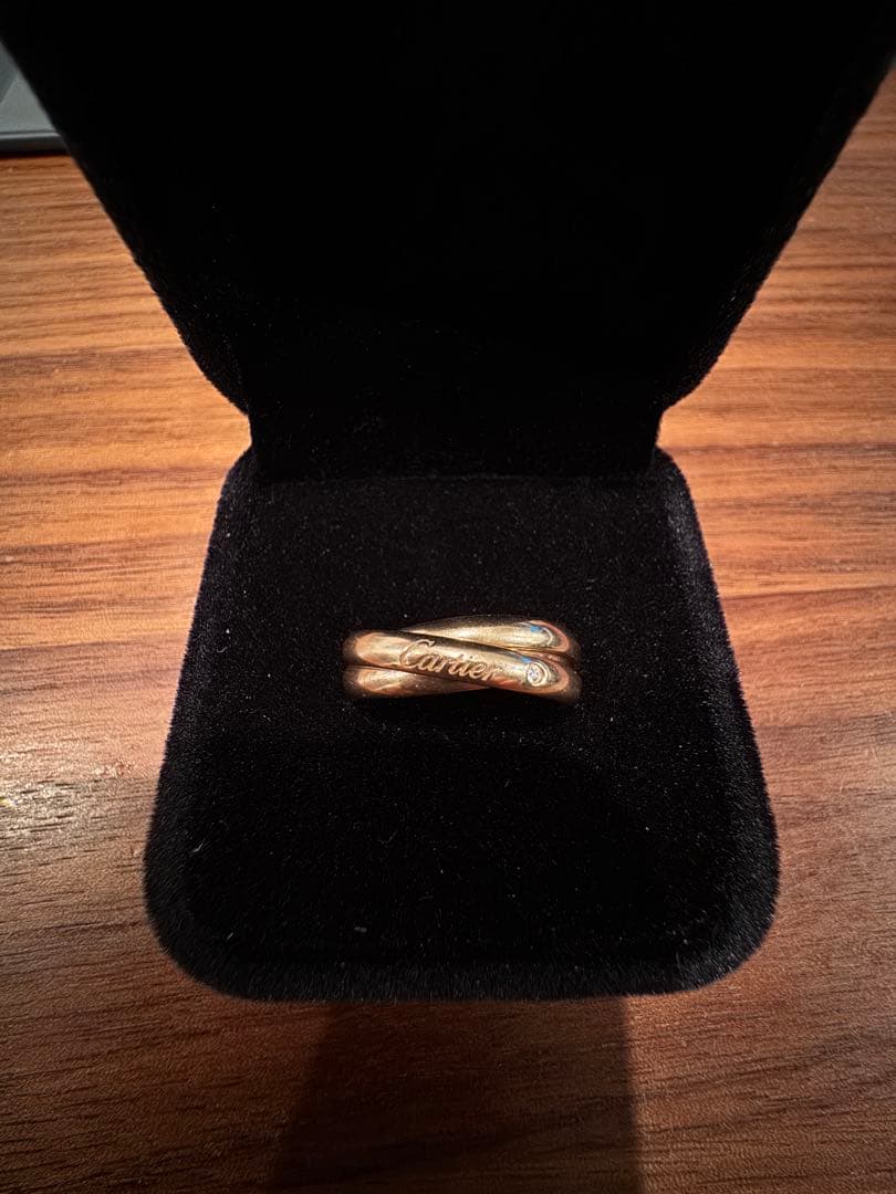 【2月値上予定】Cartier トリニティSM / PG 53号（12.５号）