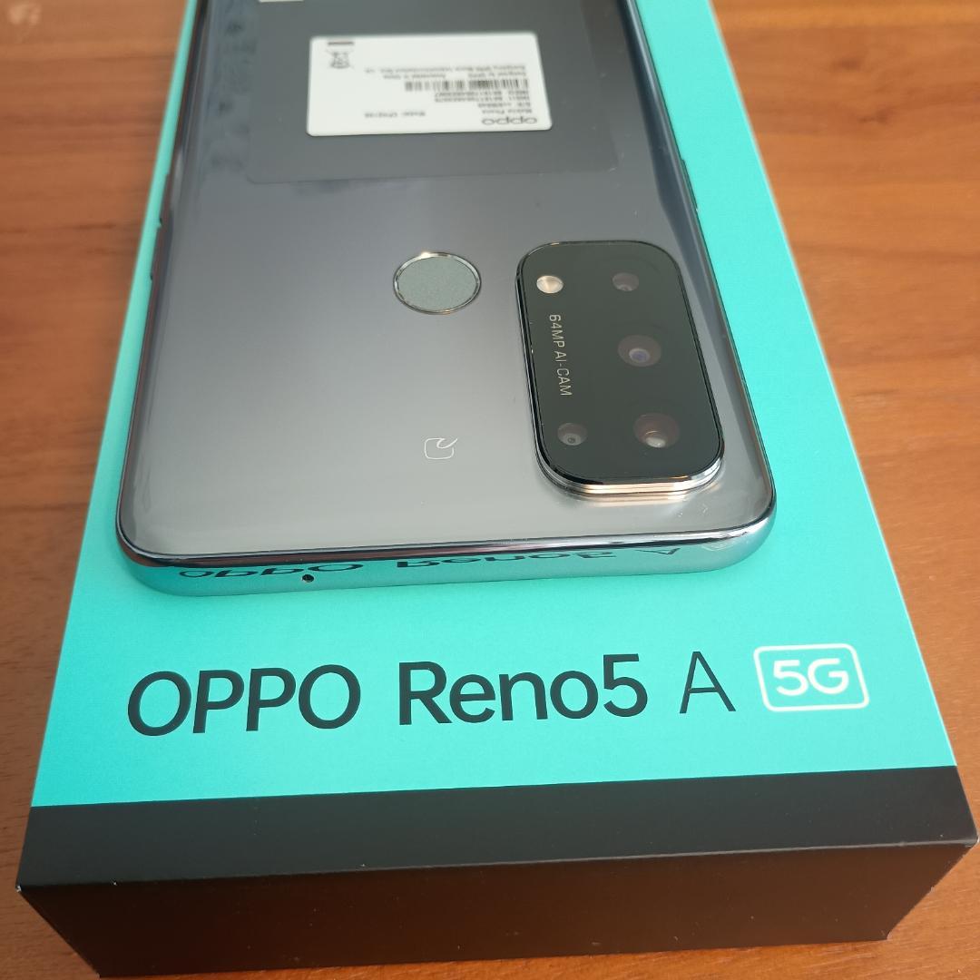 OPPO Reno5 A シルバーブラック SIMフリー 128GB