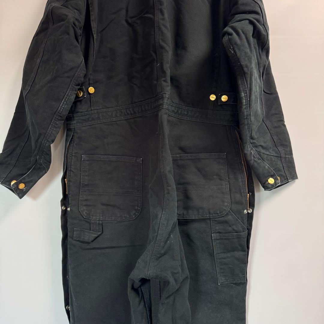 Carhartt カーハート　USA製 つなぎ　BLACK 46