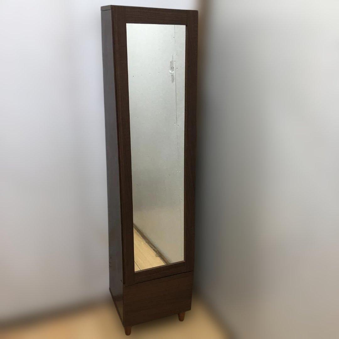 鏡 全身 ドレッサー 化粧台 メイク台 姿見 全身鏡 収納付き 250509-