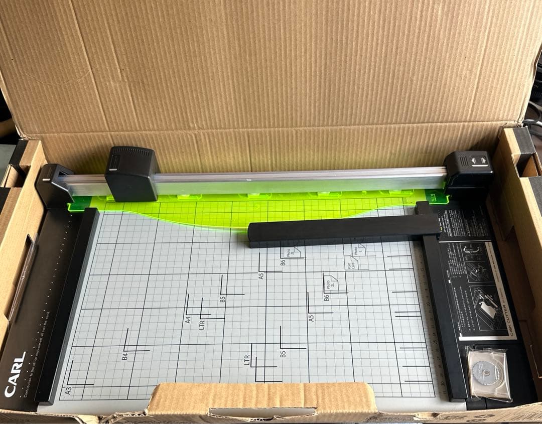 美品 ✨CARL DC-230N ディスクカッター A3対応