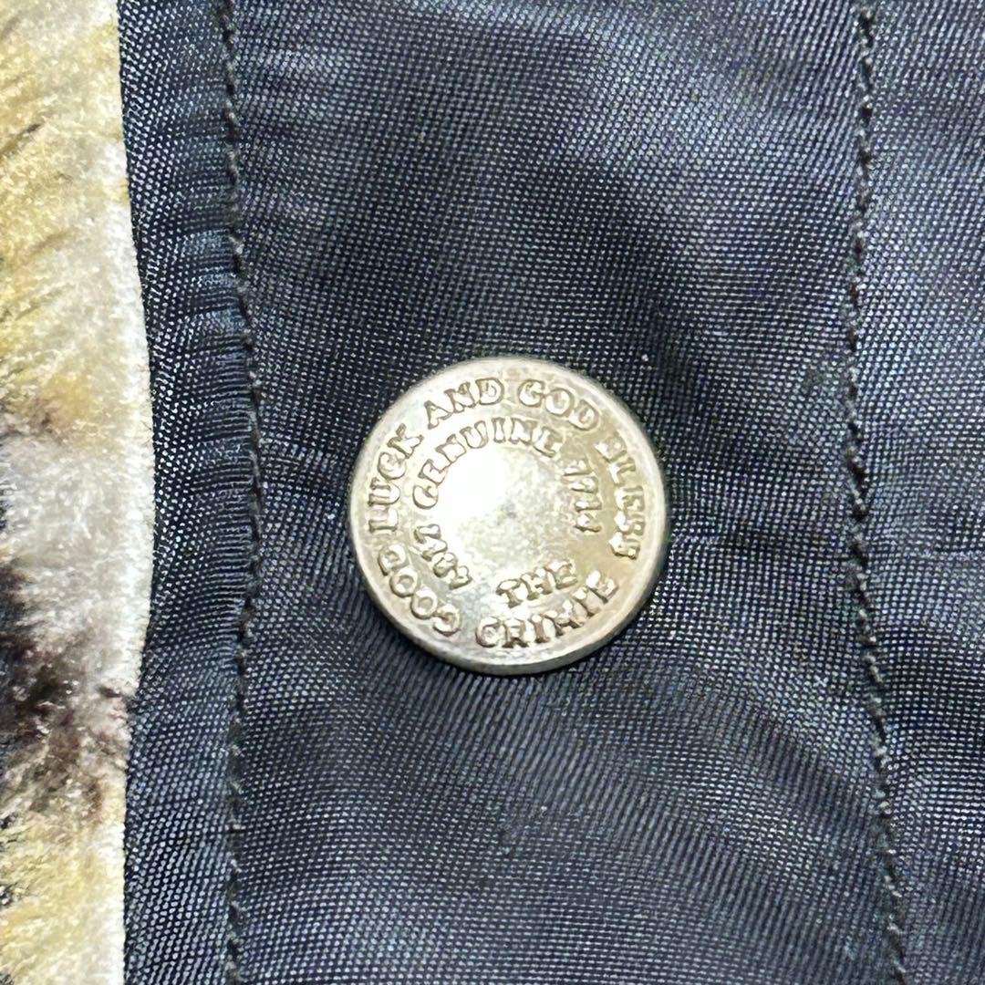 \"RUDEの名作\" CRIMIE LEOPARD BOA HOOD JACKET