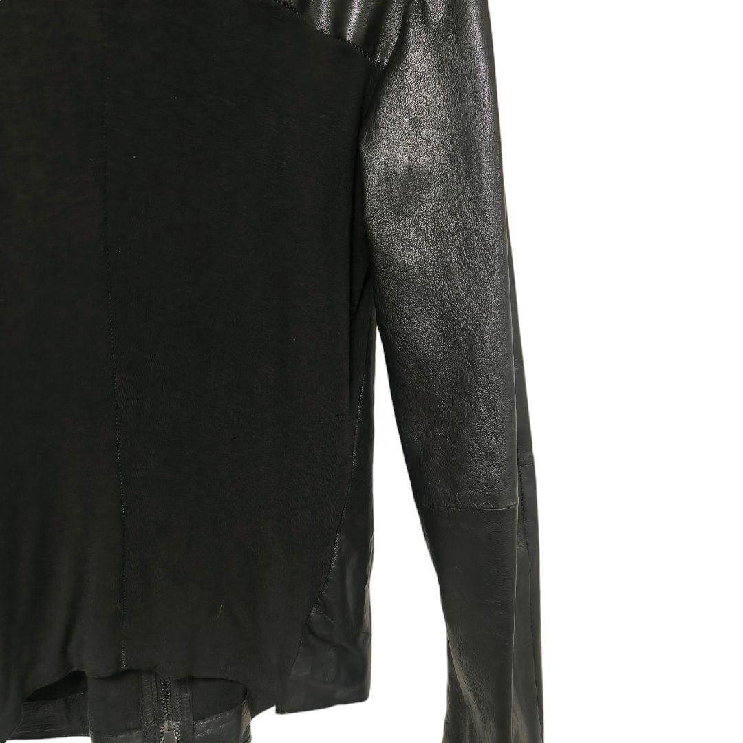 EMPORIO ARMANI　レザー　切替　ジャケット　GACKT着用