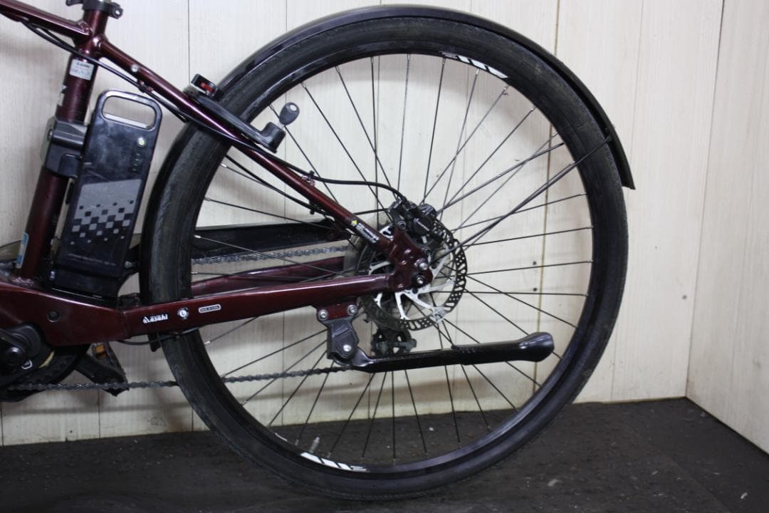 あさひ製 オフィスプレスe-L 700C 8速 大容量9.6AH クロス電動