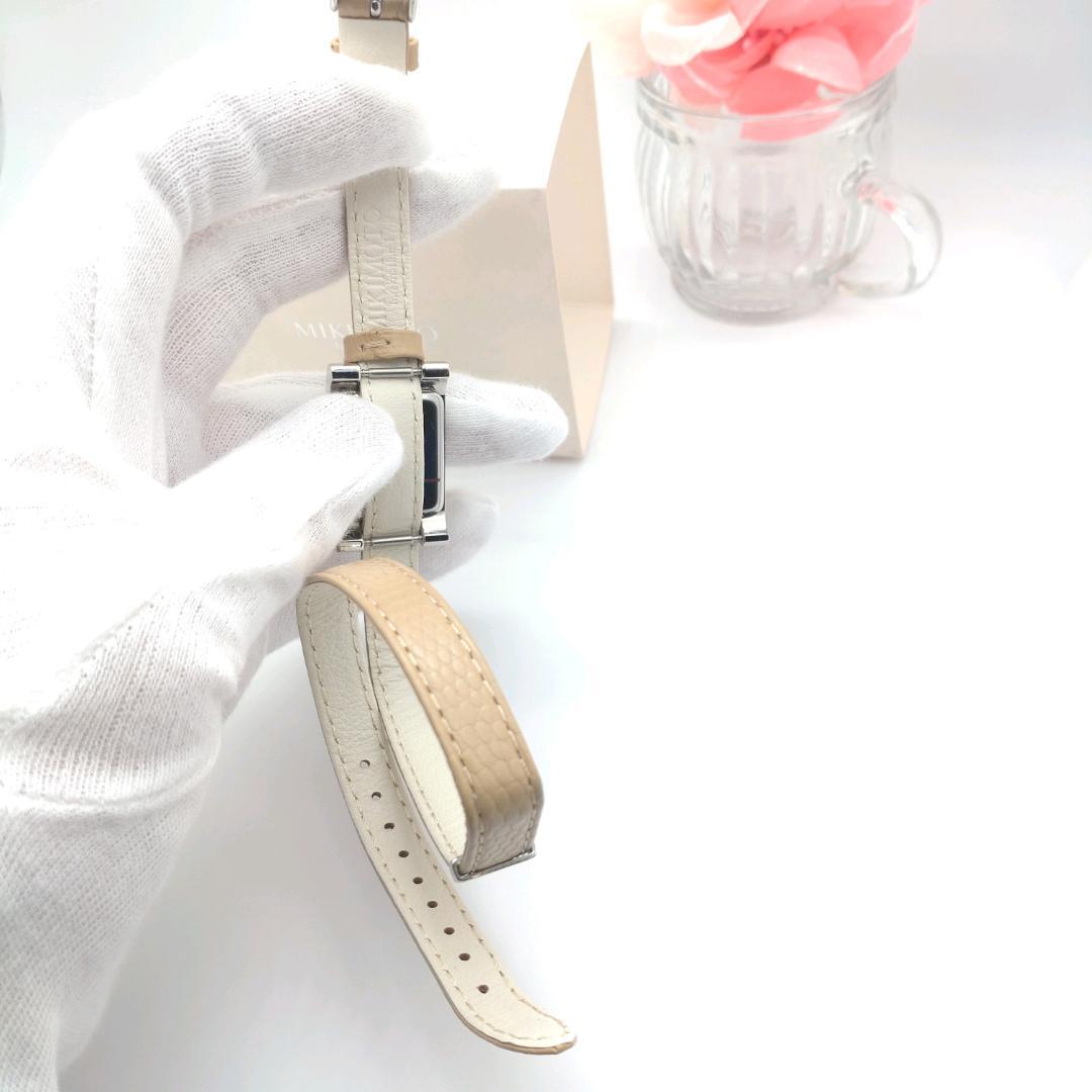 《稼働品》ミキモト★クォーツ 腕時計★2重巻き★レディース★管理 752.