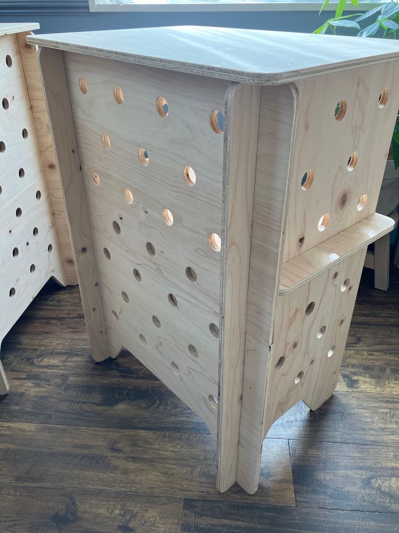 【カインズ】持ち運びできるカウンターテーブルS ×2個セット