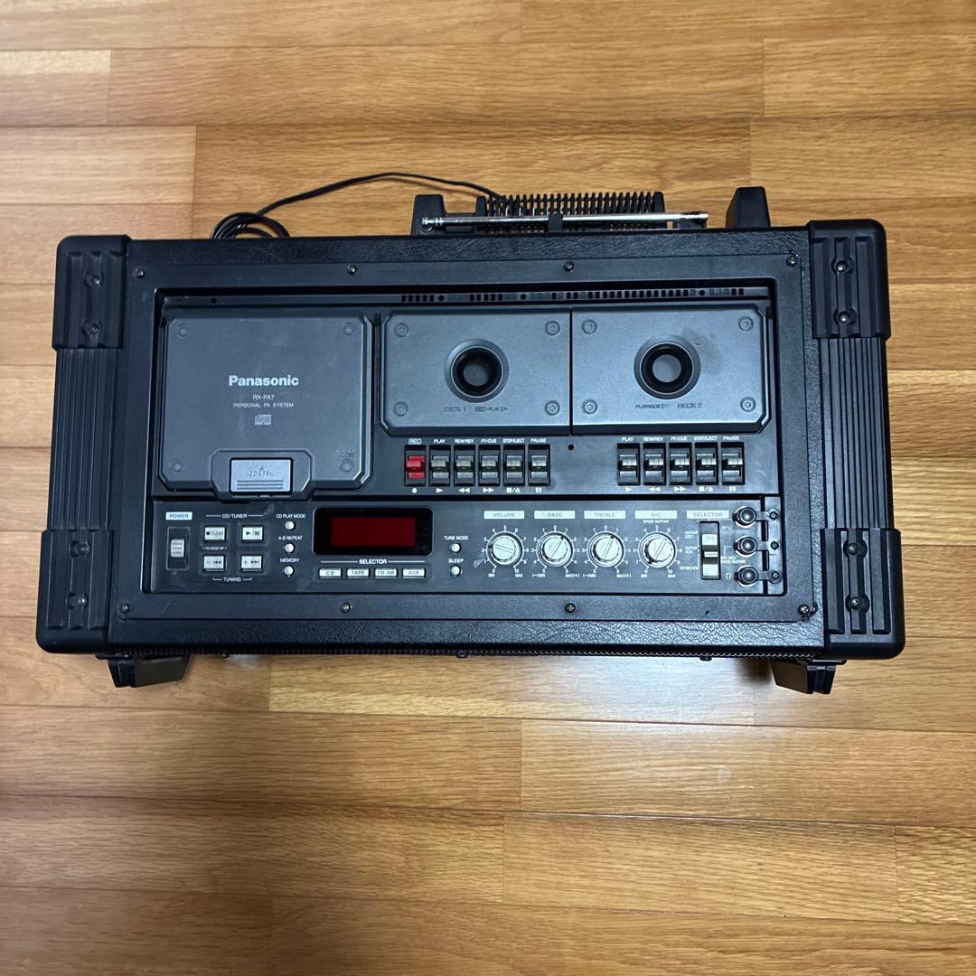 Panasonic CDラジカセ　RIDDIMOX RX-PA7