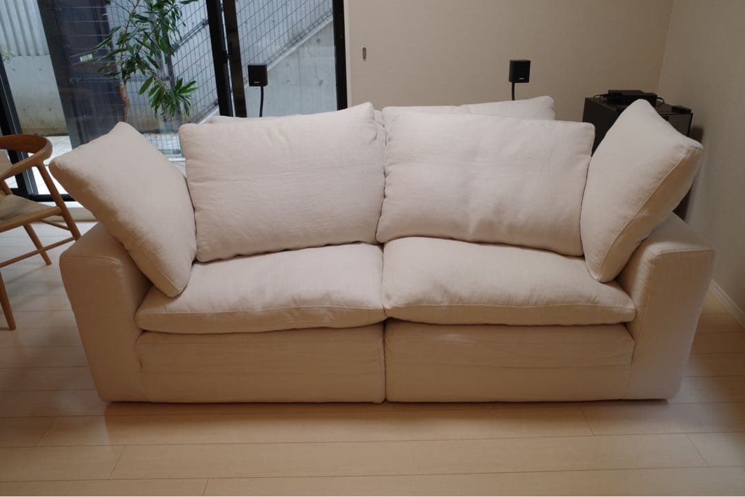 【美品】ASPLUND/コーナーソファ２つ