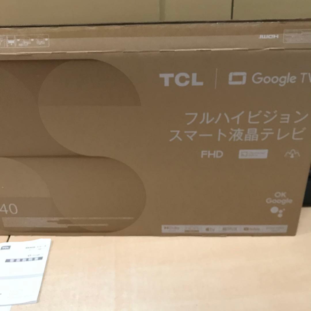 TCL [40V型 デジタル 液晶スマートテレビ] Google TV搭載