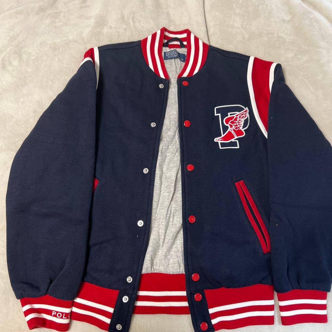 Polo by Ralph Lauren スタジャン ネイビー/レッド