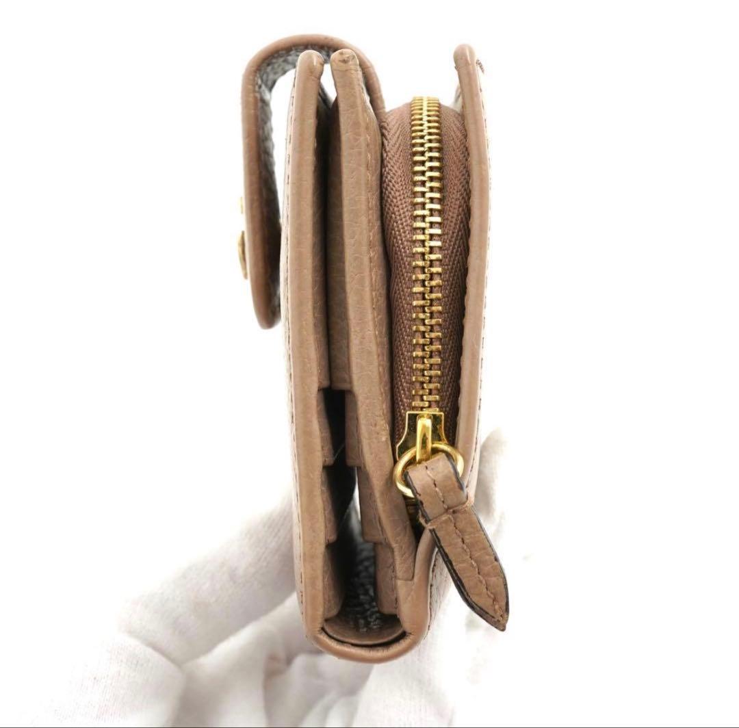 ✨未使用展示品✨　GUCCI ミニ財布　マーモント　二つ折り　GG