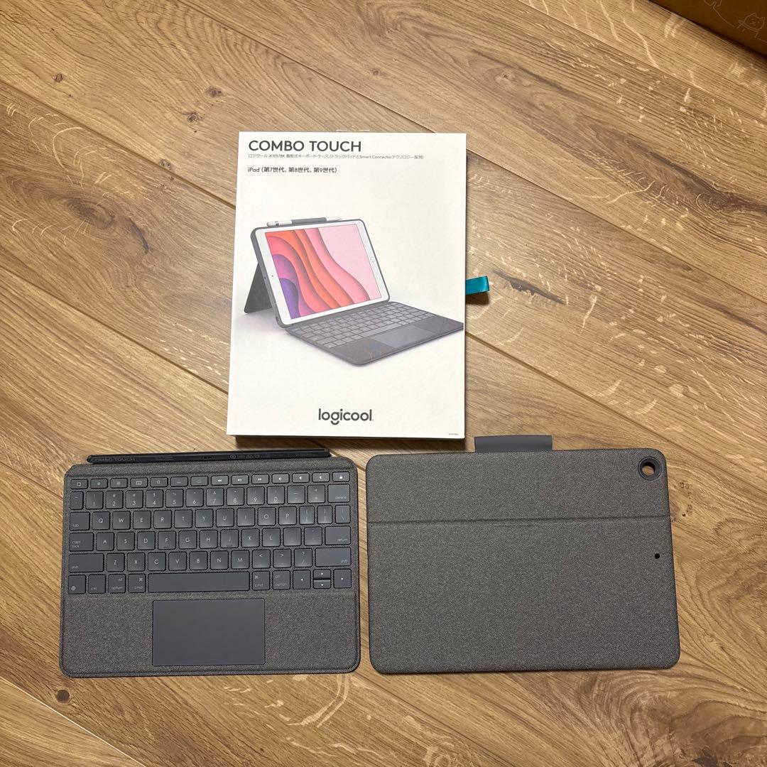 Logicool COMBO TOUCH iPad用キーボードカバー　中古