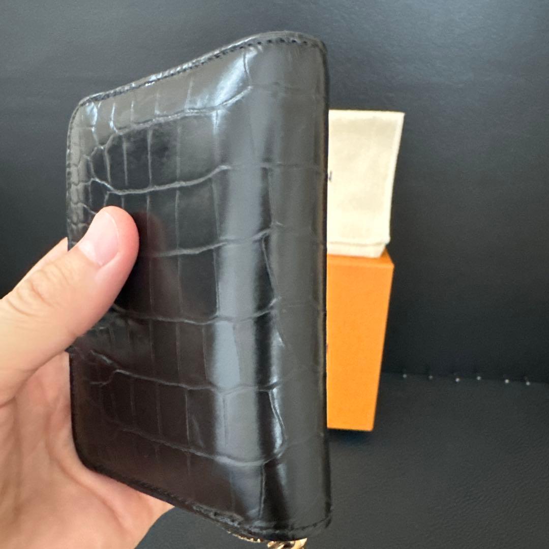 ‼️‼️‼️最終値下げ‼️‼️‼️ルイヴィトン　ジッピーパース　クロコダイル　ブラック