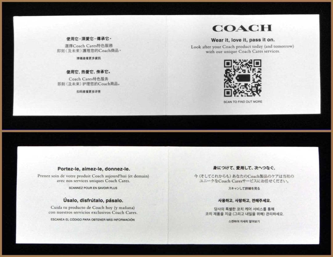 新品コーチCOACHブレストポケットウォレットペブルレザー札入れ長財布ネイビー紺