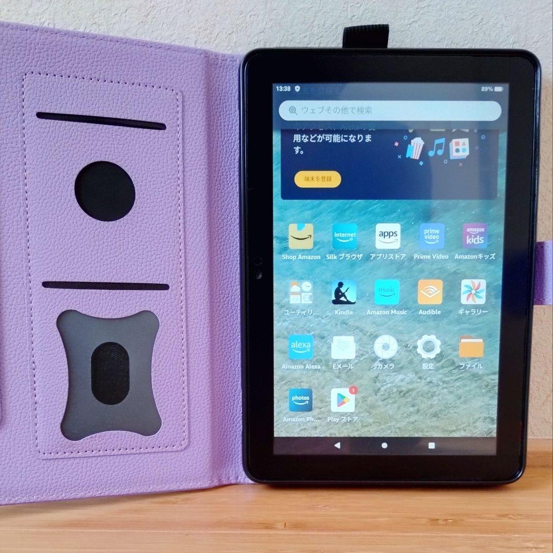 良品 Fire HD 8 最新第12世代(2024) カバー／フィルム付き