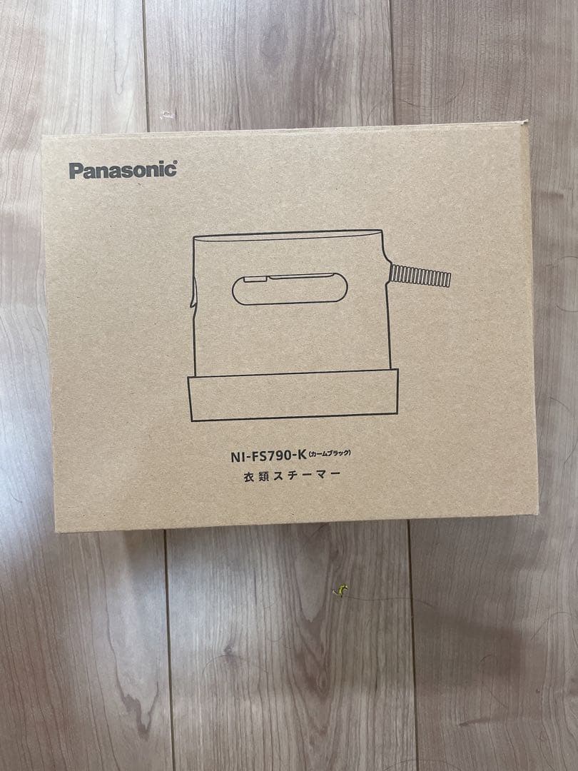 【新品未使用】Panasonic NI-FS790-K 衣類スチーマー