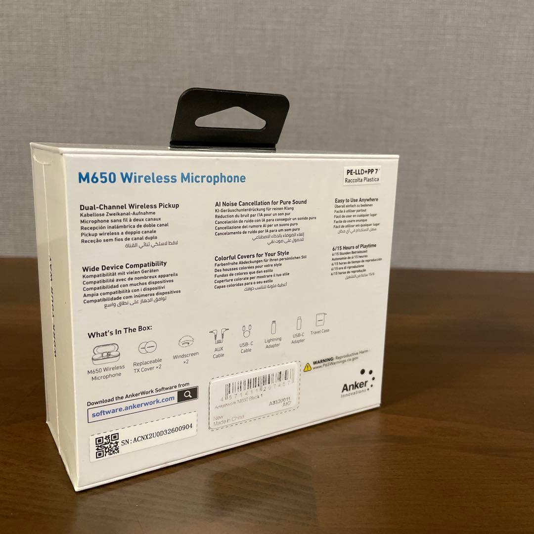 その他 AnkerWork M650 Wireless Microphone